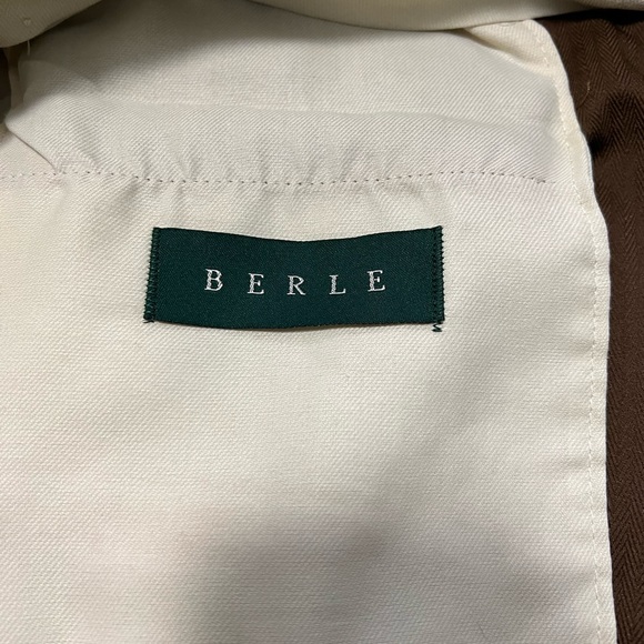 Dark khaki Berle pants 40 - Picture 8 of 11